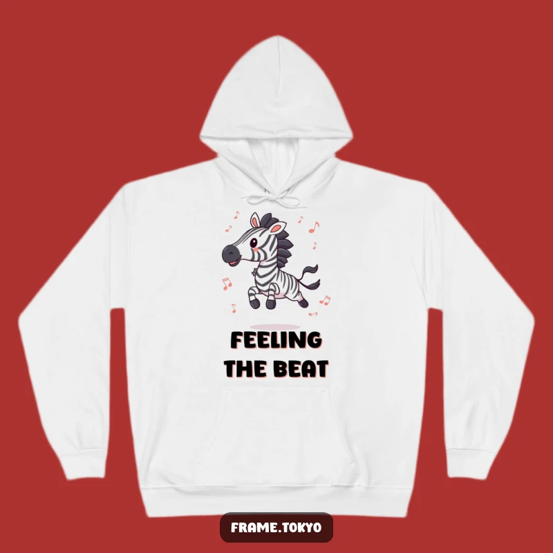 Funny Zebra Jam Session Hoodie: Cozy & Hilarious Music Lover's Apparel