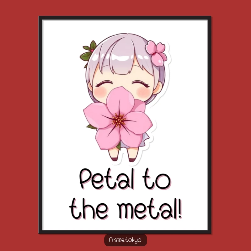 Free Printable Wall Art: Cherry Blossom Bliss, Funny Downloadable Art for Joyful Spaces