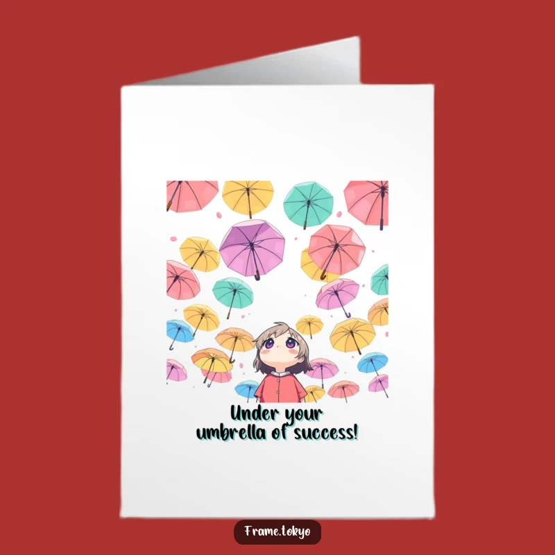 Free Printable Umbrella Sky Wonder Funniest Congrats Card - DIY Downloadable Gift