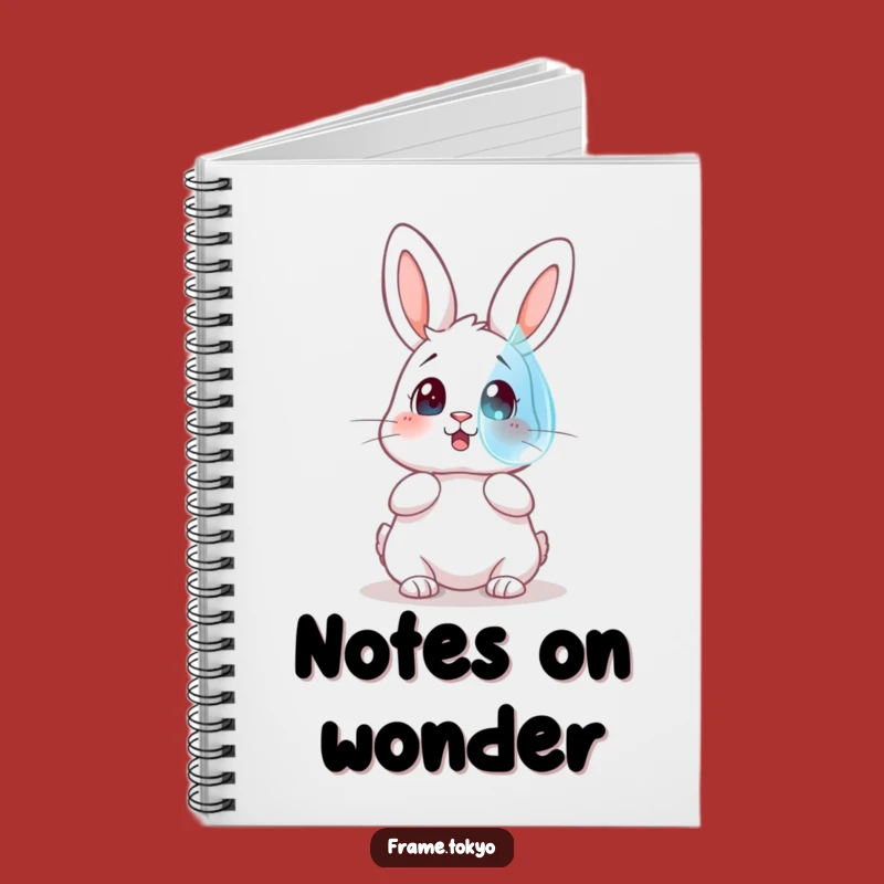 Funny Rabbit Dewdrop Journal: Record Surprises with Whimsical Notes