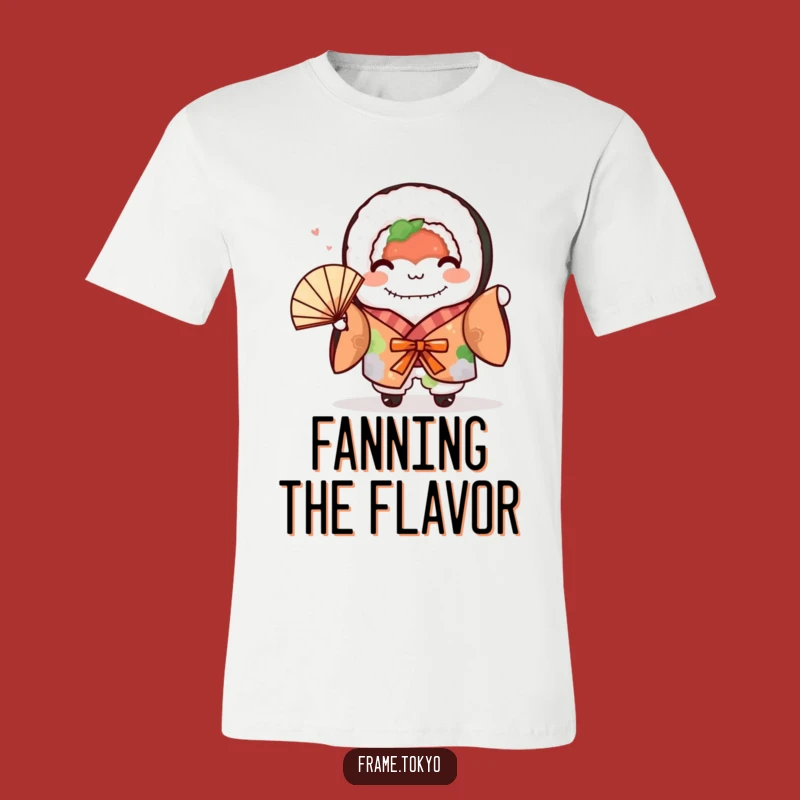 Funny Sushi Roll Kimono T-Shirt: Cute Eatery Fun & Festive!